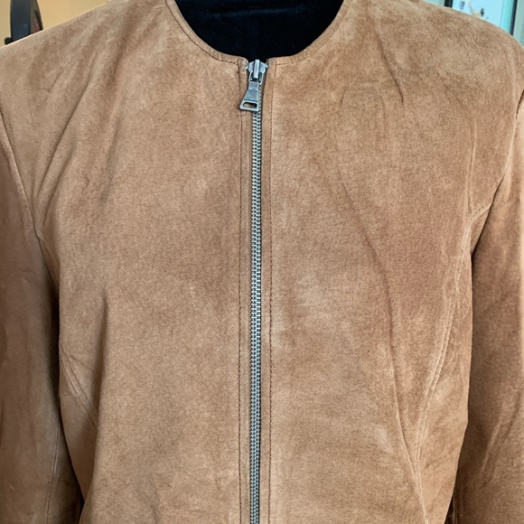 Nordstrom Bernardo genuine leather zip up jacket - Picture 2 of 4